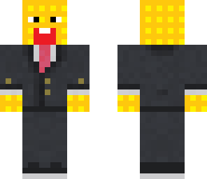 corny guy with suit