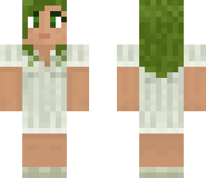 green hair