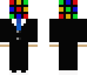 rubix cube man