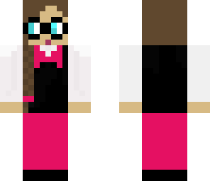 pink girl nerd