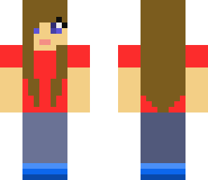 girl with jeans
