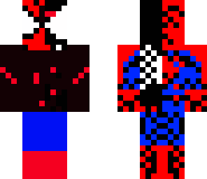 black spider-man