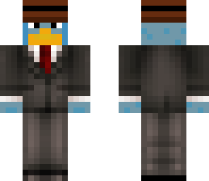 perry in suit