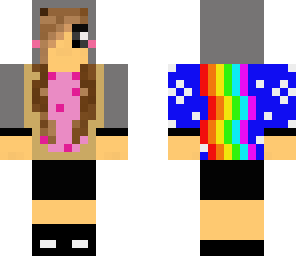 nyan cat girl hoodie