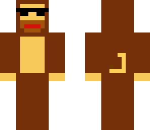 monkey with beard and shades