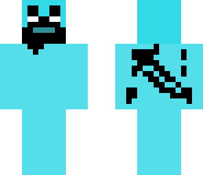 diamond armor man