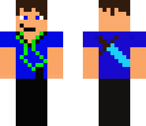 teenager with sword