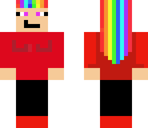 rainbow girl