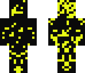 black and yellow