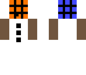 rubix cube snowman