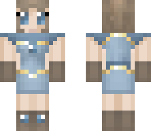 blue female elf