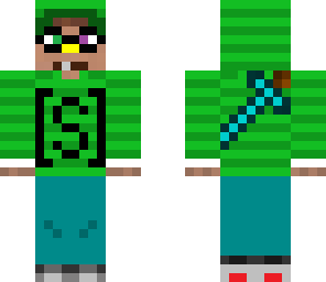 swifter skin in green made by minecrafterbhw