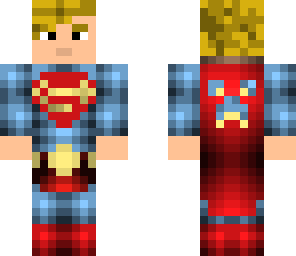 blonde superman