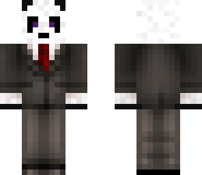 panda in suit