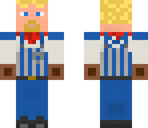 young railroad engineer blond no hat