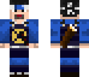samurai archer blue