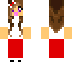 brown hair girl with red pants fixed