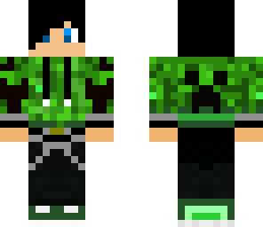 teenager with creeper top
