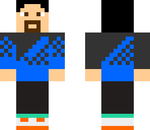 guy wih blue jacket