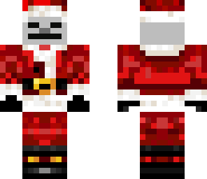 santa skeleton