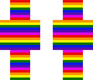 rainbow man