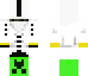 upside down creeper in a suit