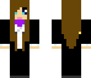 girl in a tux