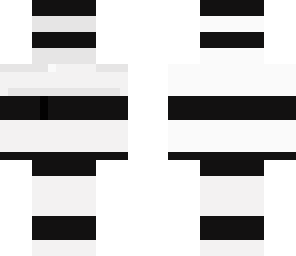 black and white striped guy