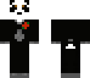 panda in tux