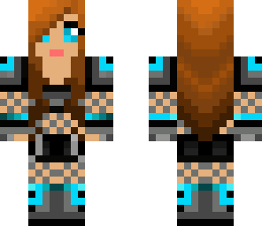 blue girl warrior