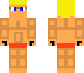 musculed boy in a swimsuit