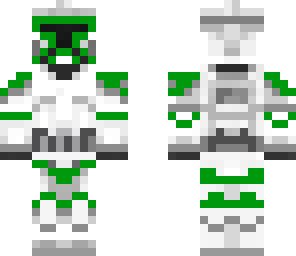 clone trooper with spcail arms