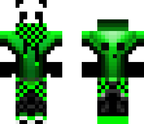 green slime panda