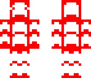 red lego enderman