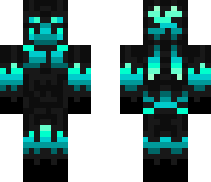 blue sparked armor