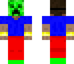 cool creeper face