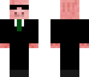 pig in suit