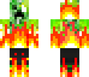 fire half creeper slimy thing
