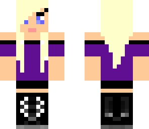 purple shirt