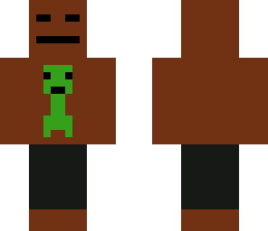 black man with a creeper tatoo