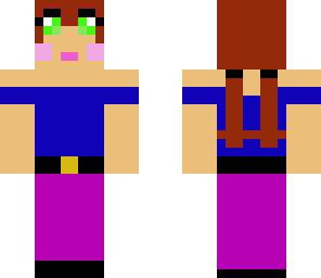 nissa\'s true blue girl outfit
