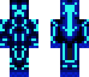 blue neon creeper