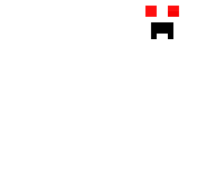 backwards albino creeper