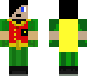 robin with no mask