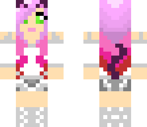 silver hair edit- purple cat