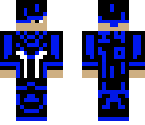 the blue