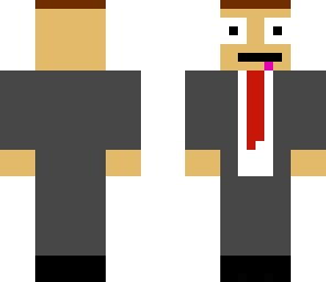backwards business man
