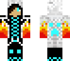 light blue flame boy