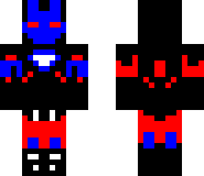 iron man blue and red