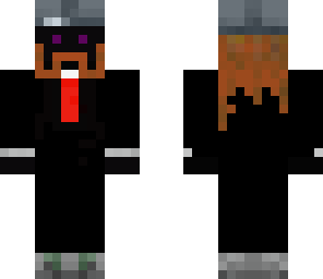 viking enderman in a suit